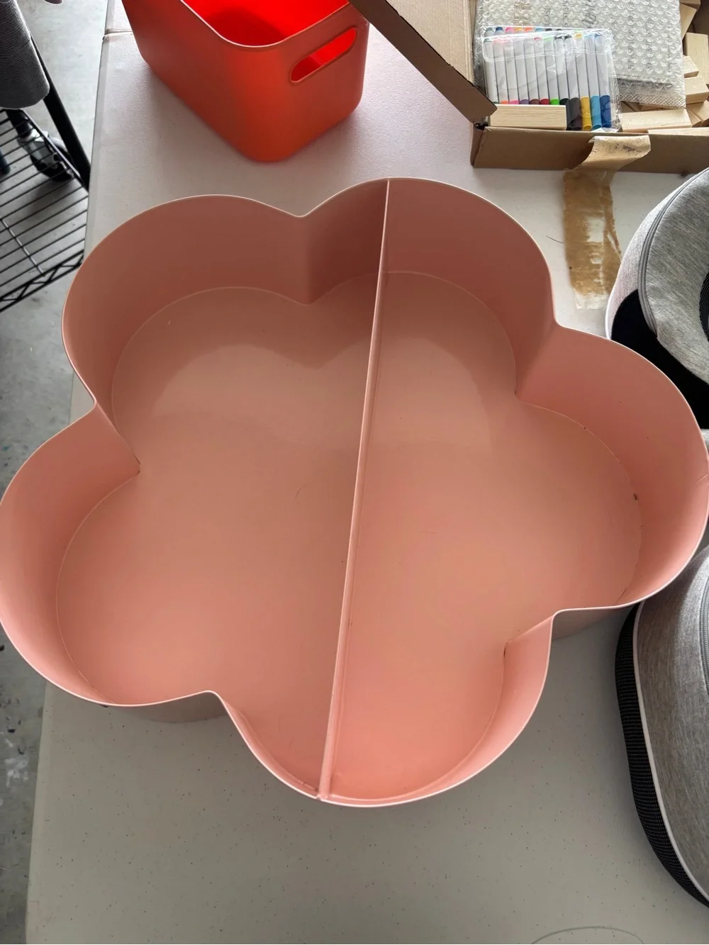 Target Pink Flower-Shaped Wall Shelf